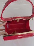 LeahWard Damenfrauen Clutch Handtasche Abendtaschen, Rot
