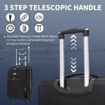 Designer 29" Lightweight Expandable Suitcase with Spinner Wheels