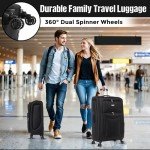 Designer 29" Lightweight Expandable Suitcase with Spinner Wheels
