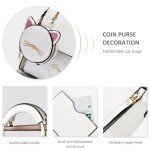 NICOLE & DORIS Small White Crossbody Shoulder Bag