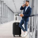 20" Designer Hard Shell Suitcase with TSA Lock