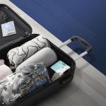 20" Designer Hard Shell Suitcase with TSA Lock