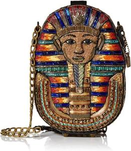 Mary Frances Egyptian Pharaoh Beaded Handbag, Multi