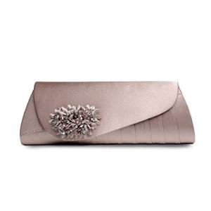 Taupe Damen Clutch by Lunar ZLR081