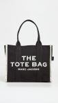 Marc Jacobs Women's Black Jacquard Large Tote, One Size