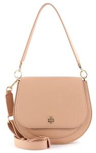 Tommy Hilfiger Women's TH Element Saddle Bag, Sandrift