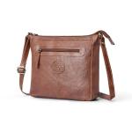 Woodland Leather Women's Vintage Style Slouch Bag