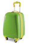 Kids' Designer Hardside Carry-On Suitcase, Applegreen
