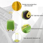 Kids' Designer Hardside Carry-On Suitcase, Applegreen