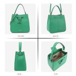 Paul Costelloe Multiway Genuine Leather Drawstring Bag, Women's Handbag