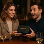 ODS:UK Men's Leather Tri Fold Wallet with RFID Blocking