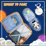 Space Theme Kids Hardshell Suitcase with Wheels