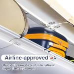 Space Theme Kids Hardshell Suitcase with Wheels