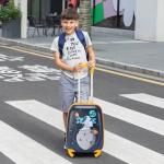 Space Theme Kids Hardshell Suitcase with Wheels