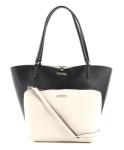 GUESS Damen Alby Toggle Tote in Black/Stone