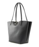 GUESS Damen Alby Toggle Tote in Black/Stone