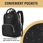 Stylish Women's Laptop Backpack, Waterproof Business Bag