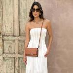 Roulens Small Crossbody Phone Bag - Brown