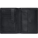 Picard 7327 Men's Black Leather Designer Wallet Medium
