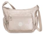 Kipling Gabbie S Crossbody in Metallic Silver, One Size