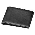 Men's Slim Genuine Leather RFID Blocking Wallet by Hoobest