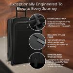 Briggs & Riley Black Medium Expandable Upright Bag