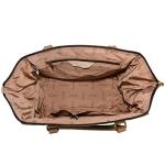 Anuschka Women's Hand Painted Leather Floral Paradise Tote