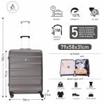 Aerolite Large ABS Hard Shell Suitcase, 29" - Designer Handbags