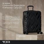TUMI Black 19 Degree Expandable Carry-On - 4 Wheels