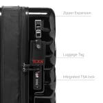 TUMI Black 19 Degree Expandable Carry-On - 4 Wheels
