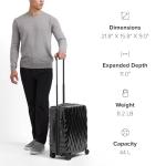 TUMI Black 19 Degree Expandable Carry-On - 4 Wheels