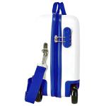 Spiderman Blue Kids Rolling Suitcase - ABS Combination Lock