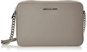 Michael Kors Jet Set Travel Large Crossbody, Pearl Grey