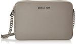 Michael Kors Jet Set Travel Large Crossbody, Pearl Grey