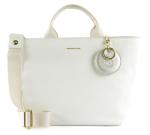 Mandarina Duck Mellow Leather Crossover in Optical White