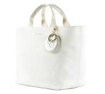 Mandarina Duck Mellow Leather Crossover in Optical White