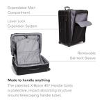 TUMI Alpha 3 Extended Trip Black Wheeled Suitcase