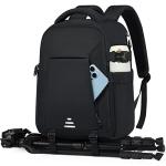 Lubardy Camera Bag: Professional DSLR Backpack, Black