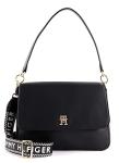 Tommy Hilfiger Women's Black Shoulder Bag, Small