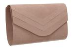 SWANKYSWANS Samantha Nude Clutch for Women, One Size