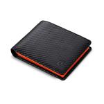 TEEHON® Carbon Fibre Leather Mens Wallet with RFID Blocking