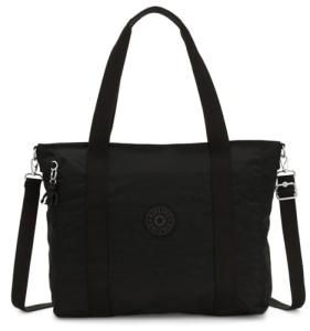 Kipling ASSENI Large Black Tote Bag 20L