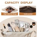 GoPaw Nylon Crescent Crossbody Bag for Women