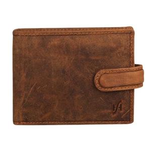 Genuine Leather Men's RFID Blocking Bifold Wallet