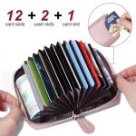 Chic RFID Blocking Designer Wallet: Stylish Accordion for Women