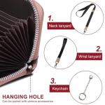 Chic RFID Blocking Designer Wallet: Stylish Accordion for Women