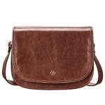Maxwell Scott Women's Leather Medium Saddle Handbag | MedollaM