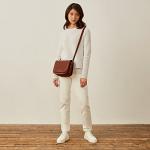 Maxwell Scott Women's Leather Medium Saddle Handbag | MedollaM