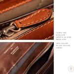 Maxwell Scott Women's Leather Medium Saddle Handbag | MedollaM