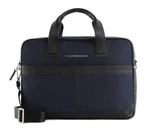 Tommy Hilfiger Men's Nylon Computer Bag, Blue (Space Blue)